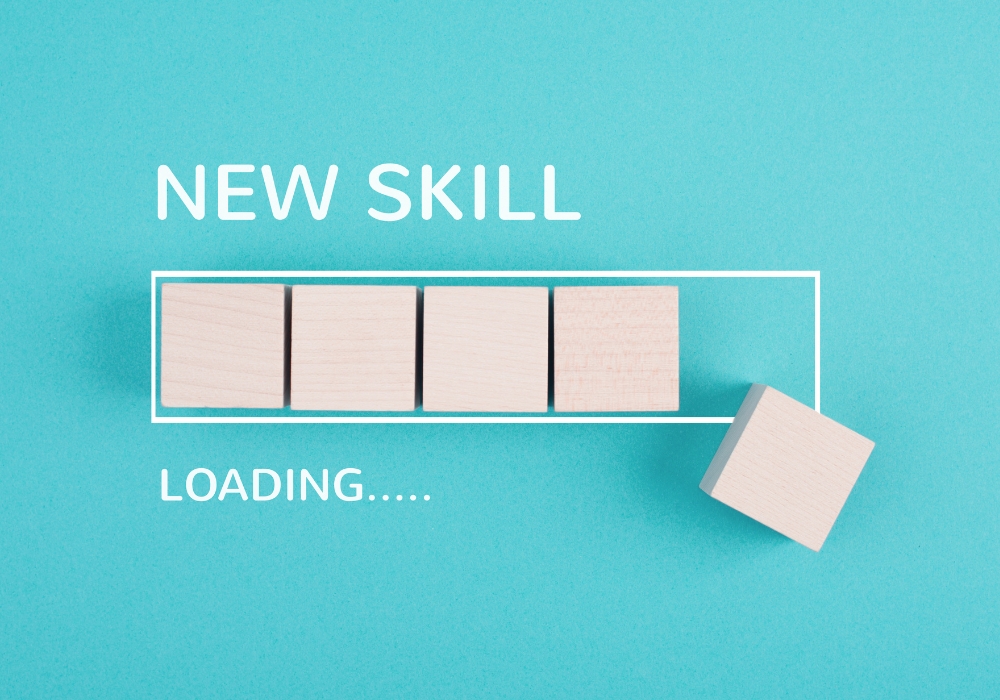 A New Skill is Loading building blocks of learning something new, illustrating that with RamPaige DV-MRT domestic violence treatment, you’ll find that you’ve implemented positive and peaceful change, not only in your relationships, but also in your mind.